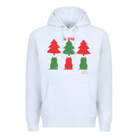 White All Want For Christmas is You Just Kidding I Want Cats Premium Hoodie - Bettercallsaul