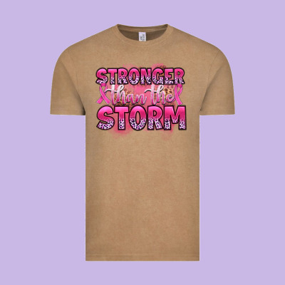 Stronger Than The Storm Vintage Tee Designed By Artiststas