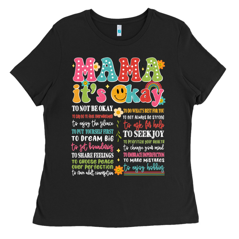 Mama Its Okay Ladies Tee by JahusDesignShop | Teevron