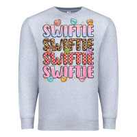Heather Grey swiftie Premium Sweatshirt - LillyAllenDesigns