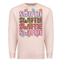 Pale Pink swiftie Premium Sweatshirt - LillyAllenDesigns