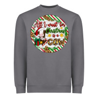 Storm Christmas all i want for christmas is a cow Heavyweight Sweatshirt - Artiststas