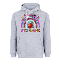 Heather Grey 6 th grade Heavyweight Hoodie - BundleAndBundleShop