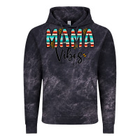 Cloud Black mama vibes Vintage Hoodie - CowhideDigitalArt