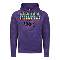 Cloud Purple mama vibes Vintage Hoodie - CowhideDigitalArt
