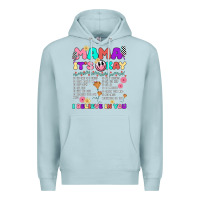 Blue Mist mama it's okay Premium Hoodie - JahusDesignShop