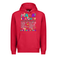 Cardinal mama it's okay Premium Hoodie - JahusDesignShop