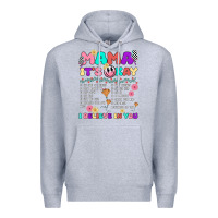Heather Grey mama it's okay Premium Hoodie - JahusDesignShop