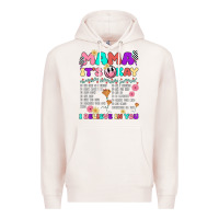 Pale Pink mama it's okay Premium Hoodie - JahusDesignShop