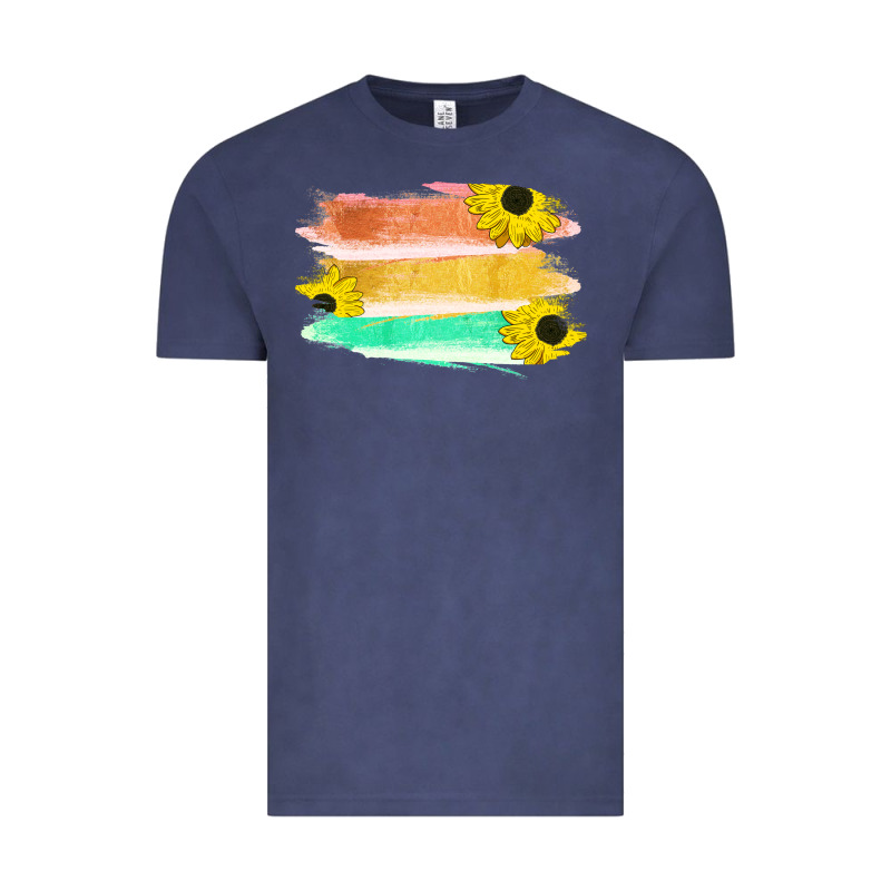 Colored Triple Sunflower Brush Strokes Vintage Tee by Bettercallsaul | Teevron