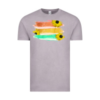 Vintage Zinc Colored Triple Sunflower Brush Strokes Vintage Tee - Bettercallsaul