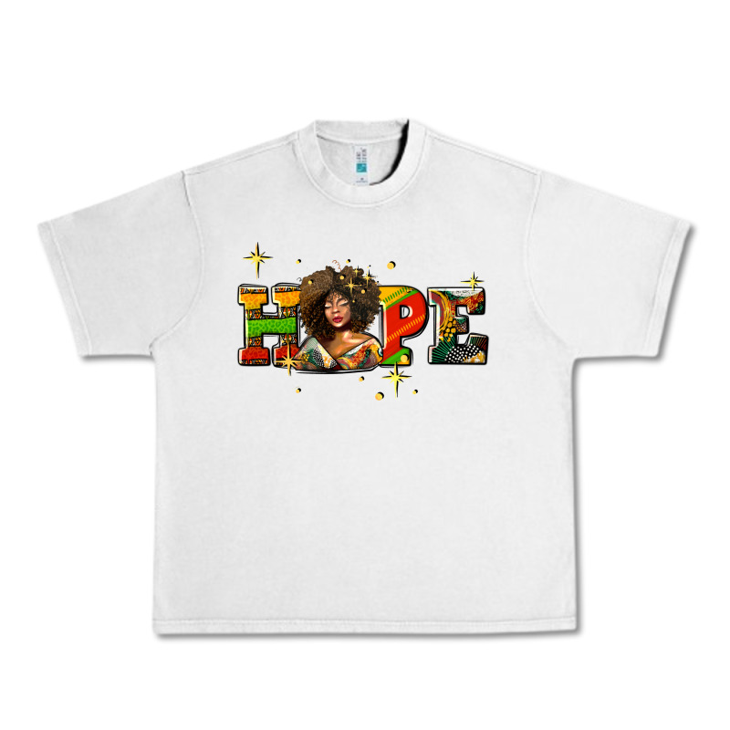 Hope Juneteenth Urban Heavy Tee by AdoDesignShop | Teevron