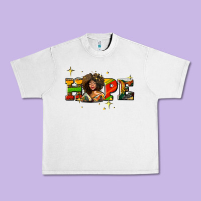 Hope Juneteenth Urban Heavy Tee Designed By Adodesignshop