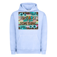 Pigment Grape Ice probably late for something tumbler 3 Urban Hoodie - CowGirlArtShop