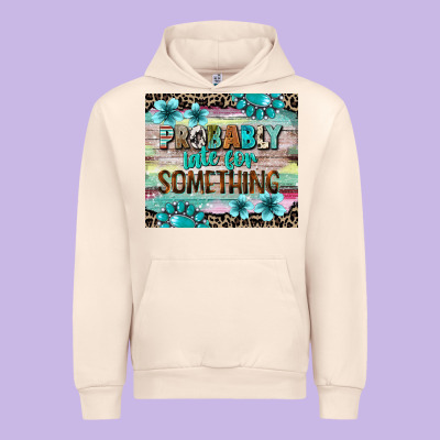 Probably Late For Something Tumbler 3 Urban Hoodie Designed By Cowgirlartshop