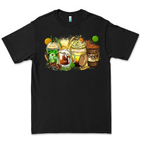 Black beer coffee cups Premium Tee - Zillion Design Studio