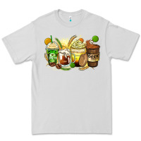 Dove Grey beer coffee cups Premium Tee - Zillion Design Studio