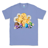 Colony Blue chicks eggs daisy easter Classic Tee - Artiststas