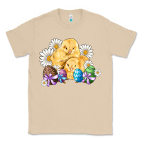 Mushroom chicks eggs daisy easter Classic Tee - Artiststas