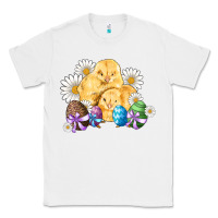 White chicks eggs daisy easter Classic Tee - Artiststas