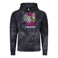 Cloud Black freezing season skeleton Vintage Hoodie - FaDigitalArtStudio