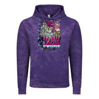 Cloud Purple freezing season skeleton Vintage Hoodie - FaDigitalArtStudio