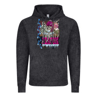 Vintage Black freezing season skeleton Vintage Hoodie - FaDigitalArtStudio