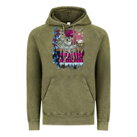 Vintage Olive freezing season skeleton Vintage Hoodie - FaDigitalArtStudio