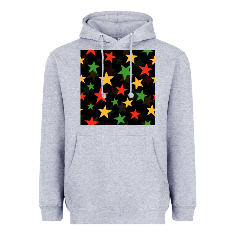 African Color Stars Seamless Pattern Heavyweight Hoodie by BundleAndBundleShop | Teevron
