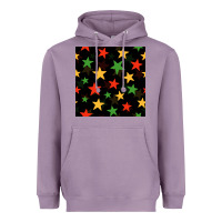 Lavender african color stars seamless pattern Heavyweight Hoodie - BundleAndBundleShop