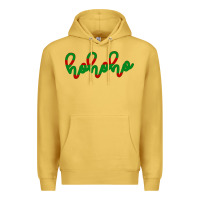 Antique Gold Christmas Ho Ho Ho Premium Hoodie - Bettercallsaul