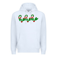 White Christmas Ho Ho Ho Premium Hoodie - Bettercallsaul