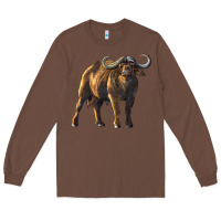 Chestnut Buffalo Long Sleeve Tee - LillyAllenDesigns