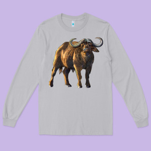 Buffalo Long Sleeve Tee Designed By Lillyallendesigns
