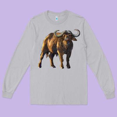 Buffalo Long Sleeve Tee Designed By Lillyallendesigns