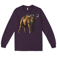 Plum Buffalo Long Sleeve Tee - LillyAllenDesigns