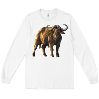White Buffalo Long Sleeve Tee - LillyAllenDesigns