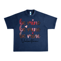 Navy be mine valentine Urban Heavy Tee - JahusDesignShop