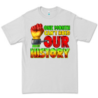 Dove Grey one month cant hold our history juneteenth Premium Tee - texasbilliewilder