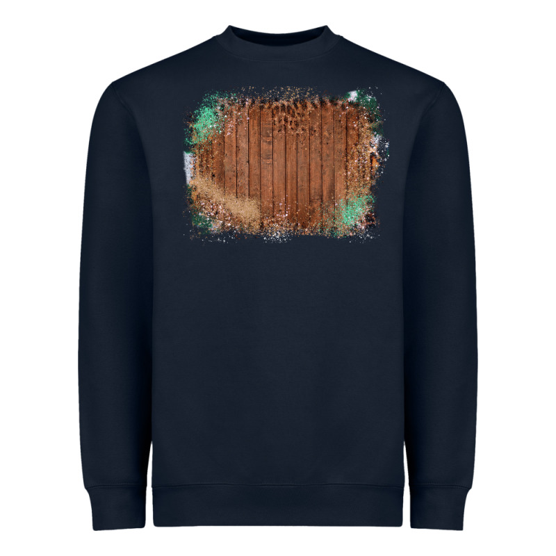 Wood Glitter Leopard Pattern Frame Heavyweight Sweatshirt by Bettercallsaul | Teevron