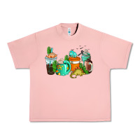 Salmon dinosaur coffee cups Urban Heavy Tee - AdoDesignShop