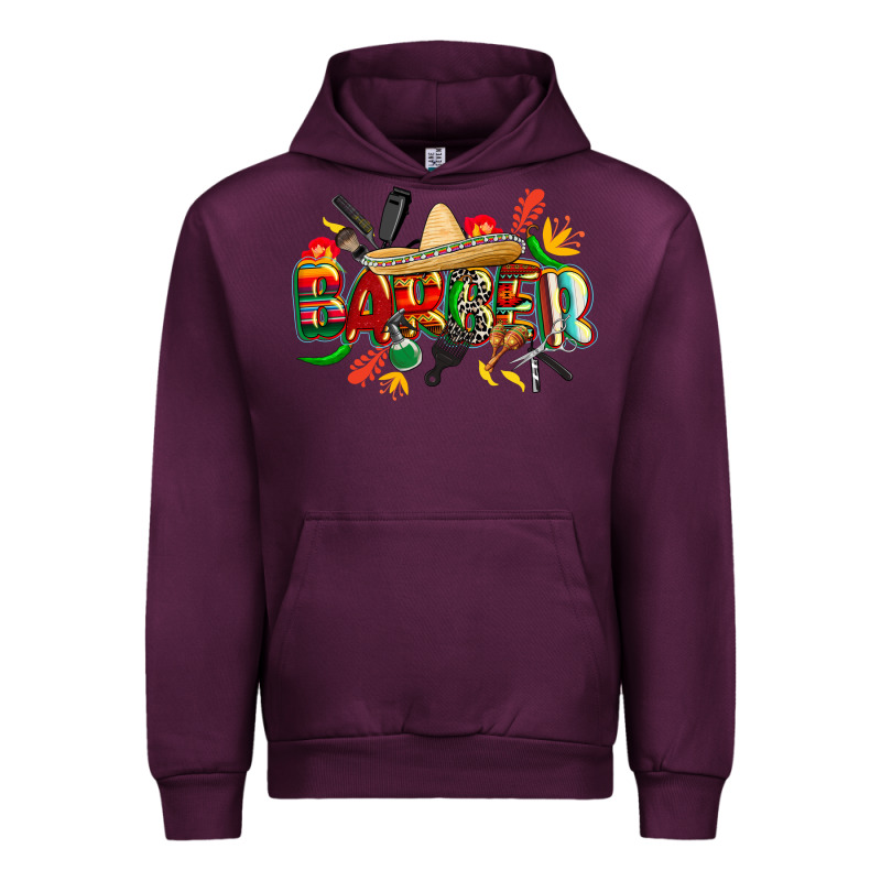Cinco De Mayo Barber Urban Hoodie by CowGirlArtShop | Teevron