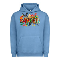 Pigment Pebble Blue cinco de mayo barber Urban Hoodie - CowGirlArtShop