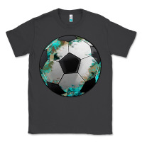 Smoke western sport soccer camouflage turquoise pattern Classic Tee - Artiststas