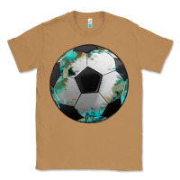 Toasted Coconut western sport soccer camouflage turquoise pattern Classic Tee - Artiststas