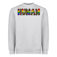 Heather Grey human Heavyweight Sweatshirt - JahusDesignShop