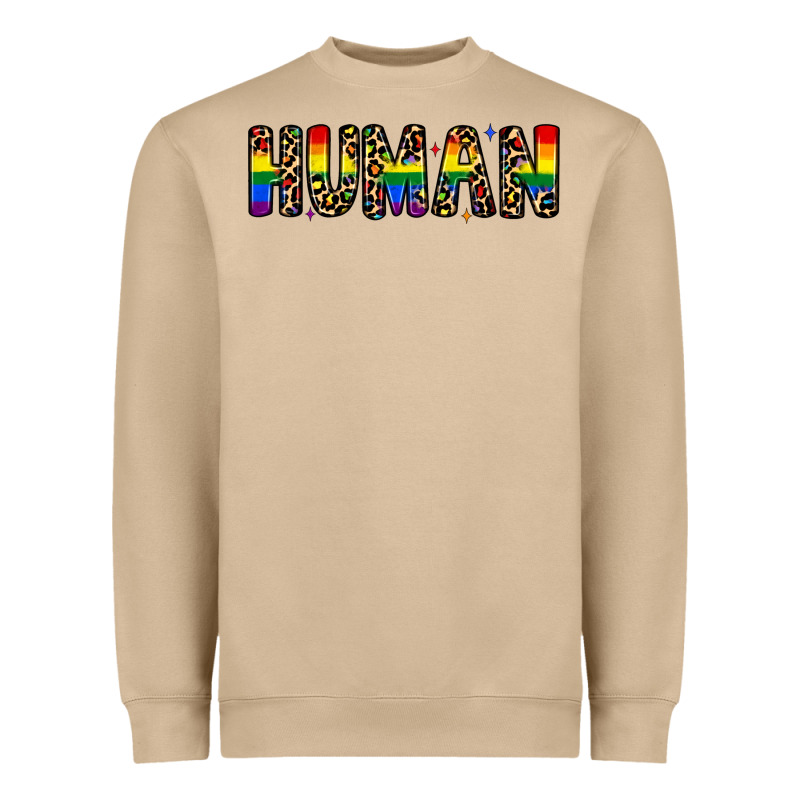 Human Heavyweight Sweatshirt by JahusDesignShop | Teevron