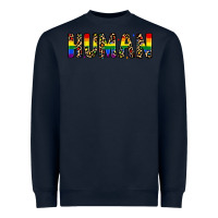 Navy human Heavyweight Sweatshirt - JahusDesignShop