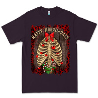 Plum Happy Horrordays Premium Tee - RanaPortraitStore