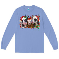 Colony Blue funny christmas heifers Long Sleeve Tee - Jasminsmagicworld